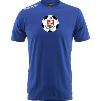 Pánské tričko Kappa KAFERS triko SK Brušperk Jr modrá 8Y