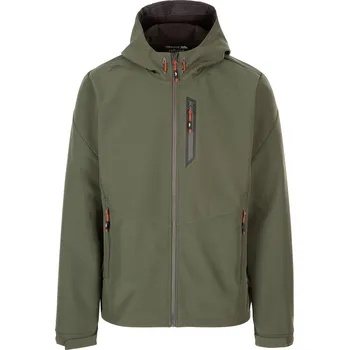 Pánská bunda TRESPASS Pánská softshellová bunda M ŠEDÁ