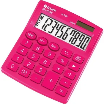 Kalkulačka Eleven SDC810NRPKE, stolní, desetimístná (SDC-810NRPKE) růžová