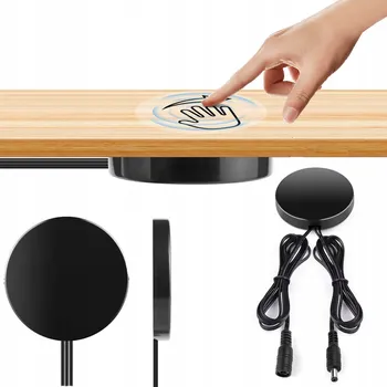 vypínač Podlinkový spínač/stmívač LED, skrytý kapacitní dotykový spínač, 5A, 12V-24V