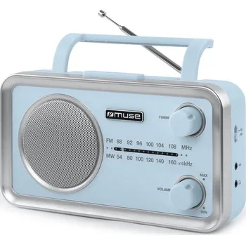 Radiopřijímač MUSE MF-060 modrý