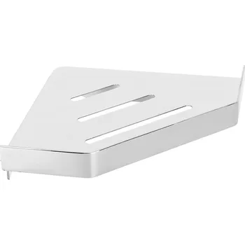 Obraz ROHOVÁ POLICE DO SPRCHY ZÁVĚSNÁ KOUPELNOVÁ LOFT NEREZOVÁ OCEL