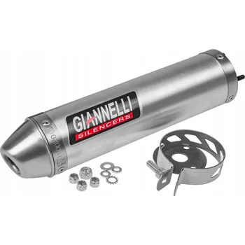 Motodíl Koncovka výfuku / tlumič Giannelli Strada Aluminium, Aprilia RS4 50 11-15