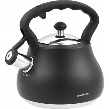 Varná konvice Tradiční ocelová Konvice Klausberg 2,7 l černá