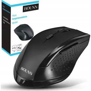 Myš počítačová myš černá USB myška 1000 DPI režim spánku