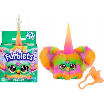 plyšák Furby Furblets PAR-TAY Interaktivní plyšová hračka 45 zvuků SÉRIE 2