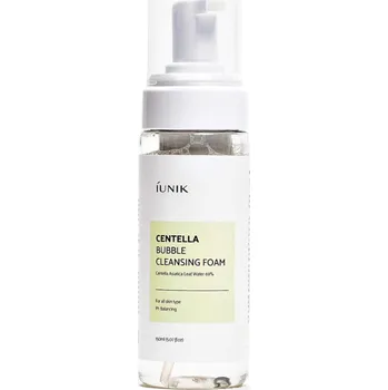 iUNIK - CENTELLA BUBBLE CLEANSING FOAM - Hydratační a zklidňující čistící pěna 150 ml