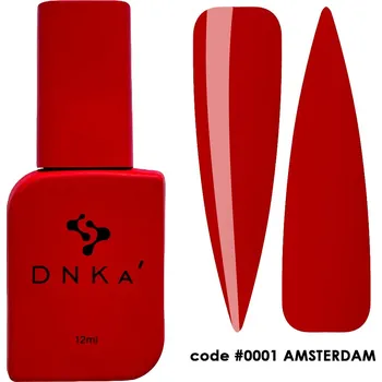 Lak na nehty Kamuflážní hybridní top DNKA COVER TOP 12 ml #0001 Amsterdam