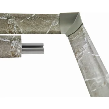 soklová lišta Přechodová lišta k pracovní desce 1,5 m – emperador tmavý