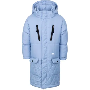 Pánská vesta TRESPASS Dětská prodloužená bunda 5 LET MODRÁ|ŠEDÁ