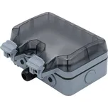 Xtend Home dvouzásuvka, venkovní IP66 (XTH-ZA112) šedá