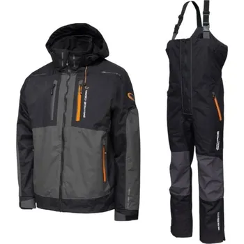 Rybářské oblečení OBLEK SAVAGE GEAR Performance Bib and Brace Gunmetal VELIKOST: XL
