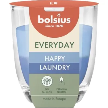 Svíčka Vonná svíčka Svěží Prádlo Bolsius 1 ks