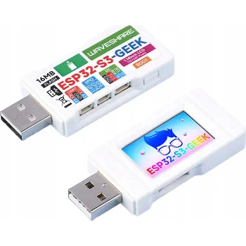 Bezpečnostní kamera Řídicí jednotka Elektroweb ESP32-S3 GEEK Waveshare LCD 240x135 1.14"