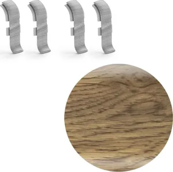 Podlahová lišta Salag Spojka 4 ks, dub Argos