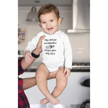 Kojenecký body Kojenecké body Piju dokud neodpadnu Velikost: 74(6m-9m)