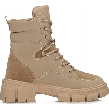 Dámská zimní obuv VINCEZA dámské kotníkové boty s plochým podpatkem velikost 38