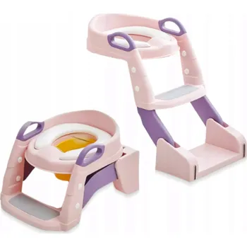 WC sedátko Nástavec na WC sedátko Luxma růžový