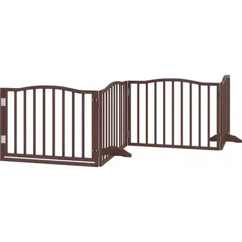 klec pro psa Zábrana ke krbu, na schody VidaXL s rozšířením, béžová