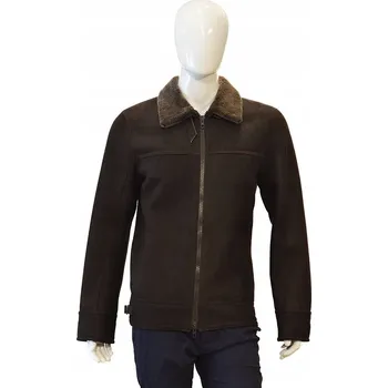 Pánský kabát Teplý pánský kožich na zip, bunda do chladných dnů Bukowski