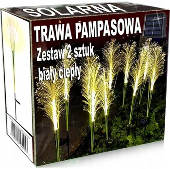 Venkovní osvětlení Solární lampa Azaris , bílá, 75 cm, 2 ks