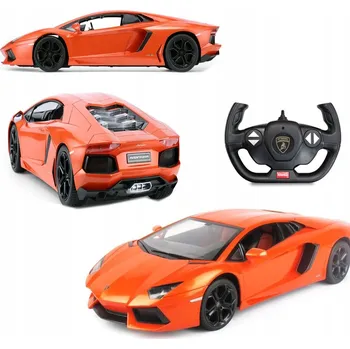 RC model auta AUTO NA DÁLKOVÉ OVLÁDÁNÍ LAMBORGHINI COUPE RC 1:10 COIL