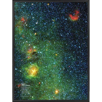 Obraz Plakát NASA MGŁAWICA TROJLISTÁ JETEL 48x68 cm Alegorie Obrazy vesmíru