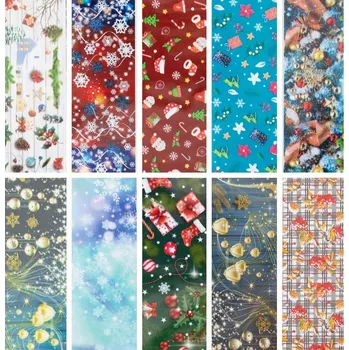 10x Transferová Fólie na ZDOBENÍ NEHTŮ 12-06