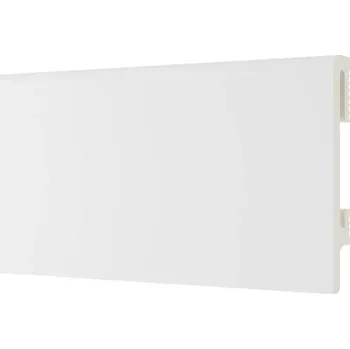 Podlahová lišta Podlahová lišta bílá rovná DuroFit PF080 vysoká 8 cm MARDOM DECOR