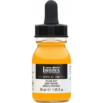 Žlutá hluboká 30 ml Akrylová inkoust Liquitex 295