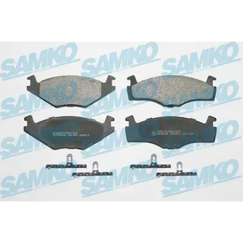 Brzdová destička Sada brzdových destiček, kotoučová brzda SAMKO 5SP591