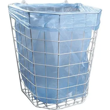 Odpadkový koš Hygienický drátěný odpadkový koš Merida Octagon, objem 22 l