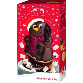 Čokoláda Čokoládový sněhulák Hamlet s Marshmallows, 65 G