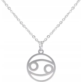 Náhrdelník Náhrdelník Znamení Zvěrokruhu Rak z Oceli Minimalistický Unisex Symbol Raka
