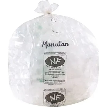 Pytle na odpadky Pytle na odpad Manutan Expert, 50 l, tloušťka 22 mic, 500 ks