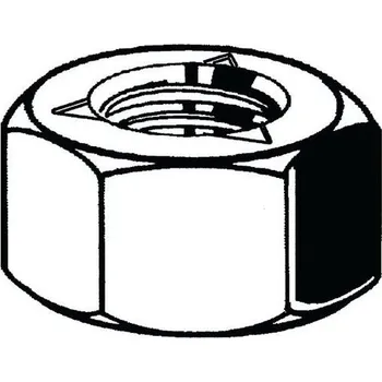 Matice Samosvorná šestihranná matice celonerezová Nerezocel A4 Pravý 80 M12