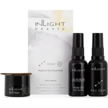 Tělové mléko INLIGHT Bio cestovní sada Rituál pro tělo 1 ks