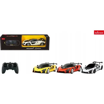 RC model Rastar RC auto 1 : 24 McLaren Senna - oranžový