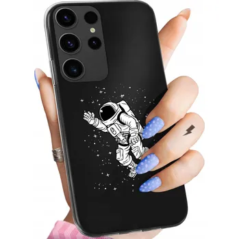 Pouzdro na mobilní telefon Zadní Kryt Hello Case pro Samsung Galaxy S24 Ultra, černý