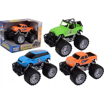autíčko Johntoy Auto Monster truck s velkými koly