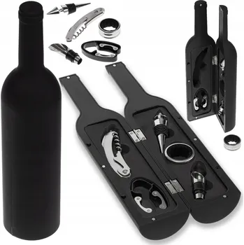 Otvírák SADA NA VÍNO OTVÍRÁK VÝVRTKA NOŽÍK VÍNO 6V1 JAKO DÁREK