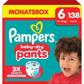 Plena Pampers Baby Dry 13-19kg (138 ks) (8006540710791)