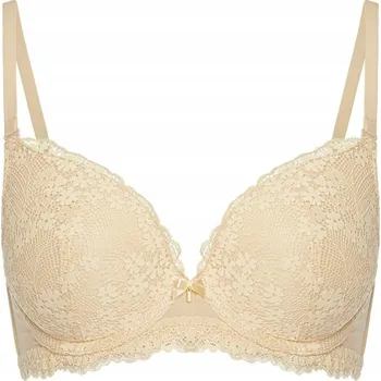 Dámské oblečení Agio Milano push-up podprsenka béžová velikost 75D
