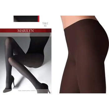 Podprsenka Punčocháče Marilyn Tonic 40 BROWNI vel 5XL