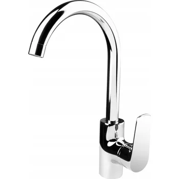 Vodovodní baterie Kuchyňská stojánková baterie KFA Armatura Onyks stříbrná