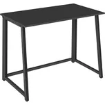 Psací stůl ZARIMO skládací 80x40 cm, černý