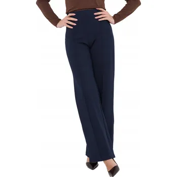 Dámské kalhoty Rue Paris dámské kalhoty rovného střihu dlouhé, velikost L