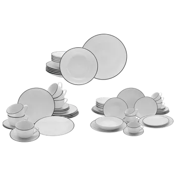 Sada nádobí Creatable Jídelní servis Luna Black Line