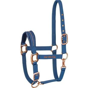 Vybavení pro koně EQUESTRIAN QUEEN Ohlávka pro koně Amsterdam 23SS FS MODRÁ