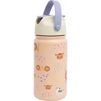 dětská jídelní sada THE COTTON CLOUD termolahev z nerezové oceli Wild Child